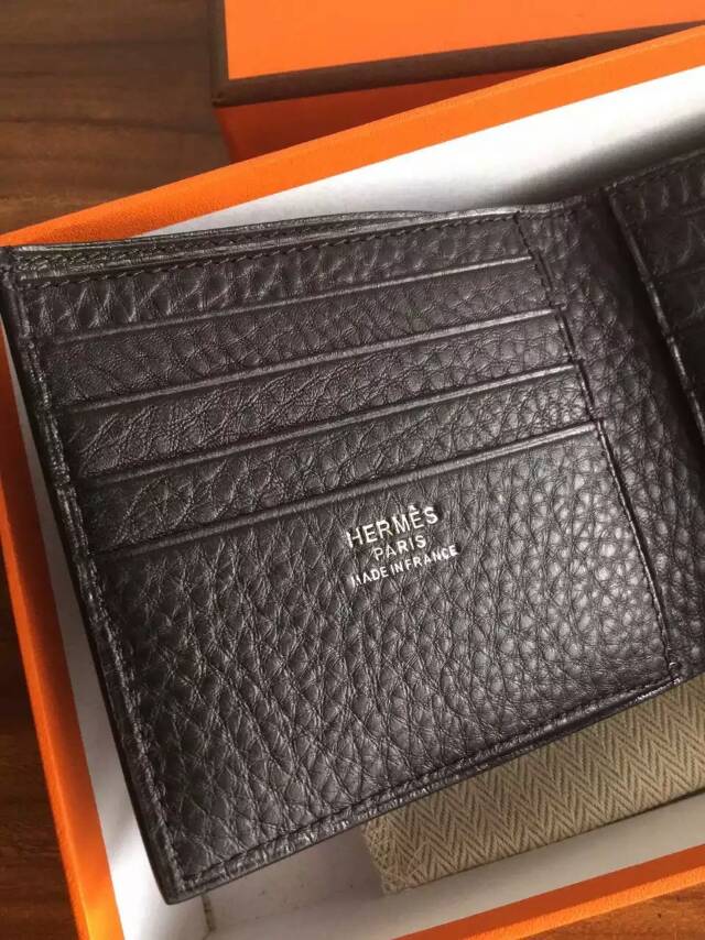 Top Quality Hermes Original Togo Leather Wallet - 4 Color In Stock